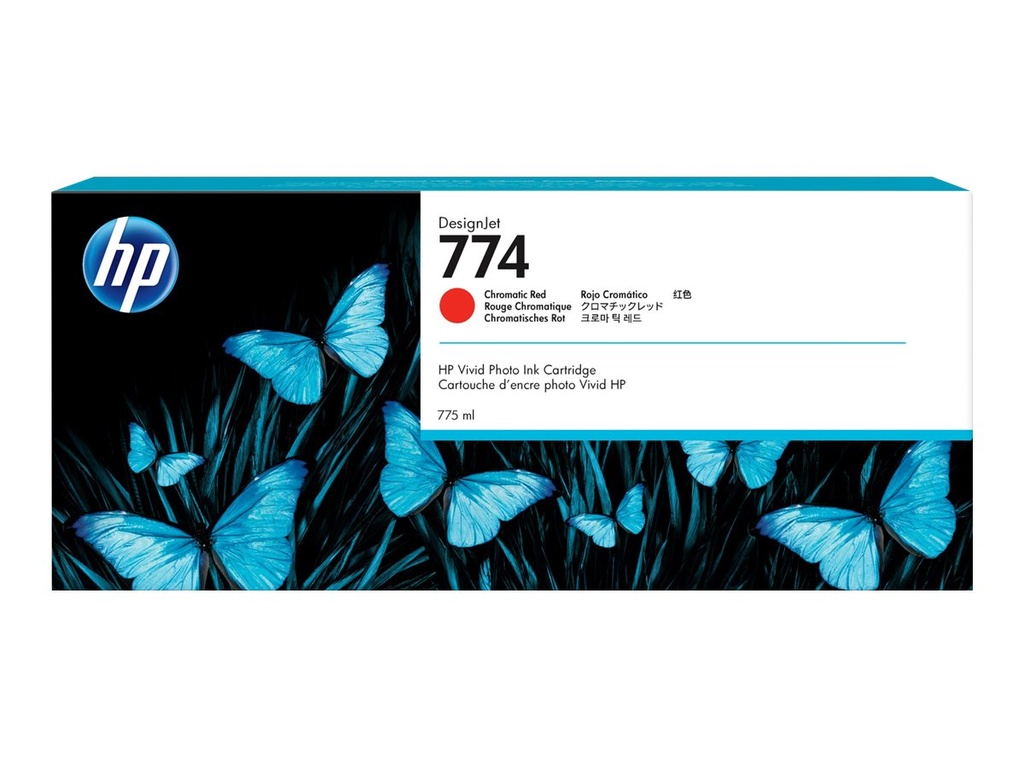 HP 774 - 775 ml - Chromatic Red - original