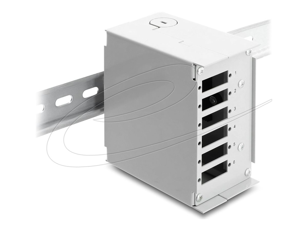 [91065] Delock Patchpanel (Blindblech) - für SC-Duplex oder LC-Quad