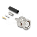 Delock BNC Stecker zum Crimpen RG-174 RG-316 mit passendem Schrumpfschlauch - Netzwerk