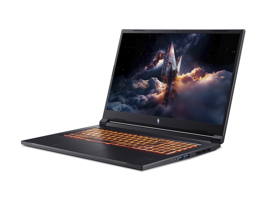Acer Nitro V 17 AI ANV17-41 - AMD Ryzen 7 260 / 3.8 GHz - Win 11 Home - GeForce RTX 5070 - 32 GB RAM - 1.024 TB SSD NVMe - 43.9 cm (17.3")