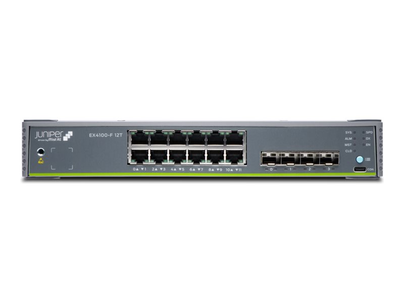 Juniper EX Series EX4100-F-12T - Switch
