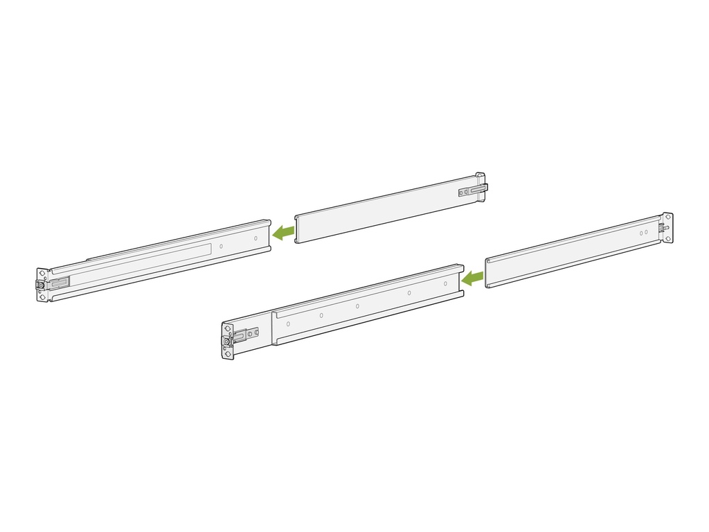 Juniper Rack Halterungsset (4 Pfosten)