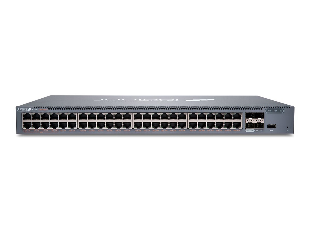 Juniper EX Series EX4000-48MP - Switch - L3 - managed - 8 x 100/1000/2.5G Base-T + 40 x 10/100/1000 (PoE++)