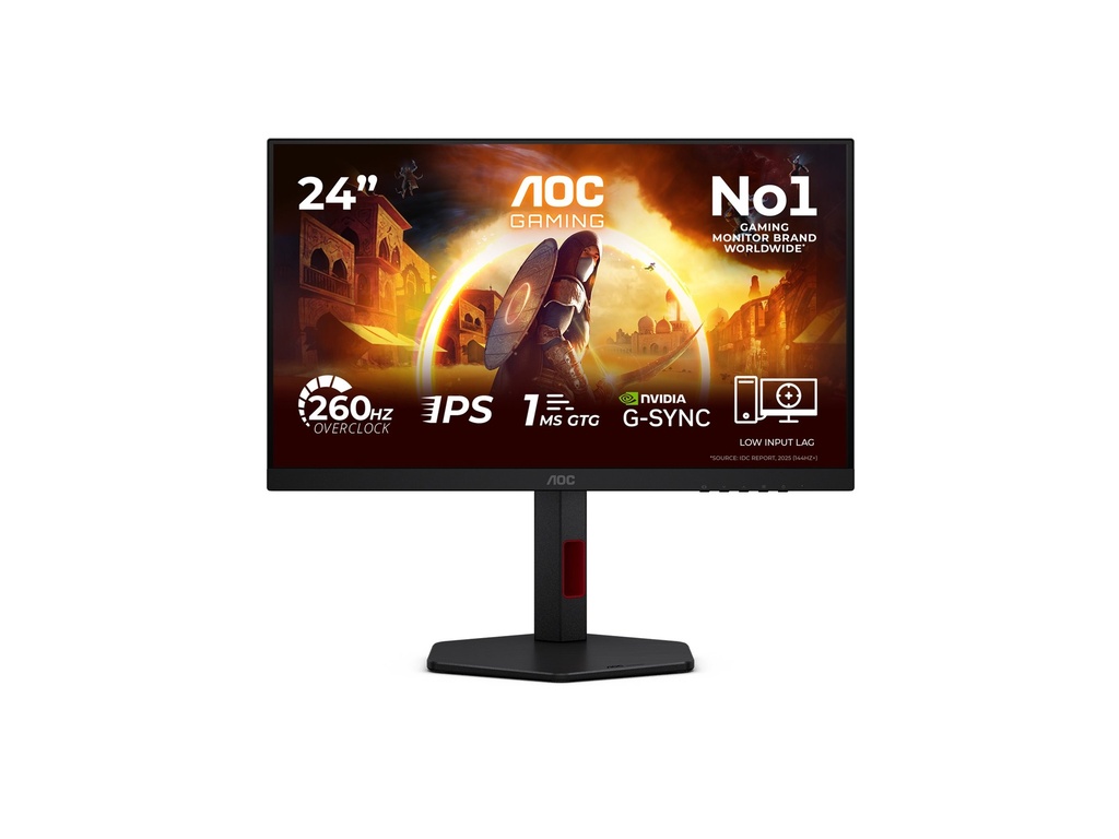 AOC Gaming 24G4ZR - LED-Monitor - - 24" - Flachbildschirm (TFT/LCD) - 60,5 cm