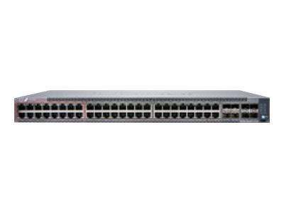 Juniper EX Series EX4100-48T-AFI - Switch - L3 - managed - 48 x 10/100/1000Base-T + 16 x 1Gb Ethernet + 4 x 1/10 Gigabit (Uplink)