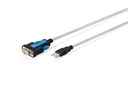 DIGITUS USB 2.0 auf RS232 Adapterkabel, 1,8 m, integrierter FTDI-Chipsatz