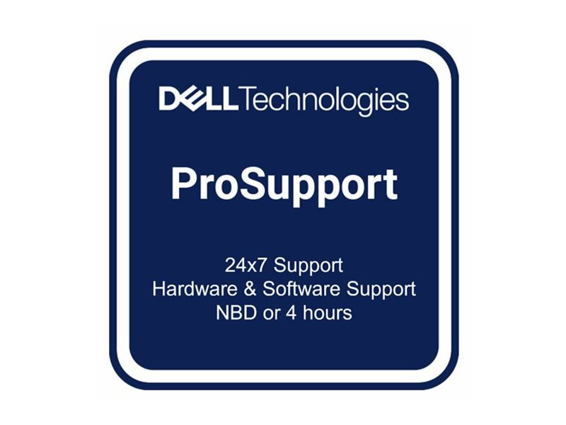 Dell Erweiterung von 3 Jahre ProSupport auf 5 Jahre ProSupport 4H - Serviceerweiterung - Arbeitszeit und Ersatzteile (für Server)