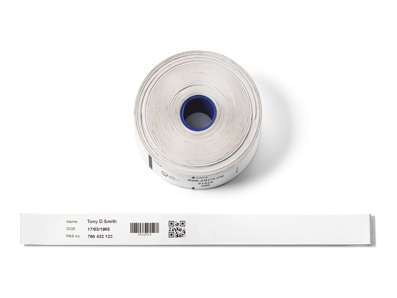 Brother Weiß - 25 x 279 mm 200 Stck. (5 Rolle(n)