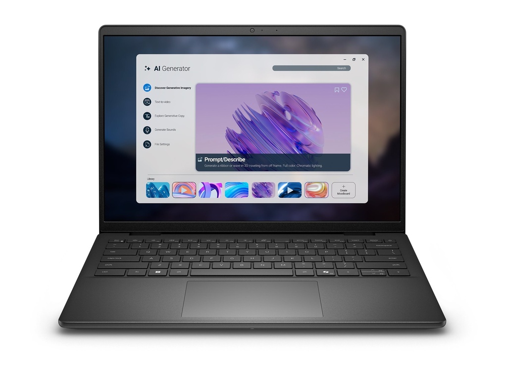 Dell Pro 14 Essential PV14255 - AMD Ryzen 7 250 - Win 11 Pro - Radeon 780M - 16 GB RAM - 512 GB SSD NVMe, Class 25 - 35.565 cm (14")