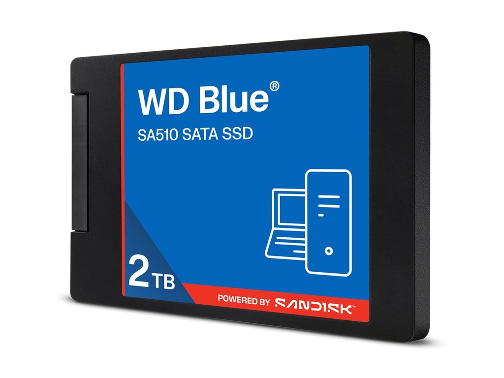 [WDS200T5B0A-00LMP0] SanDisk WD Blue SA510 - SSD - 2 TB - intern - 2.5" (6.4 cm)