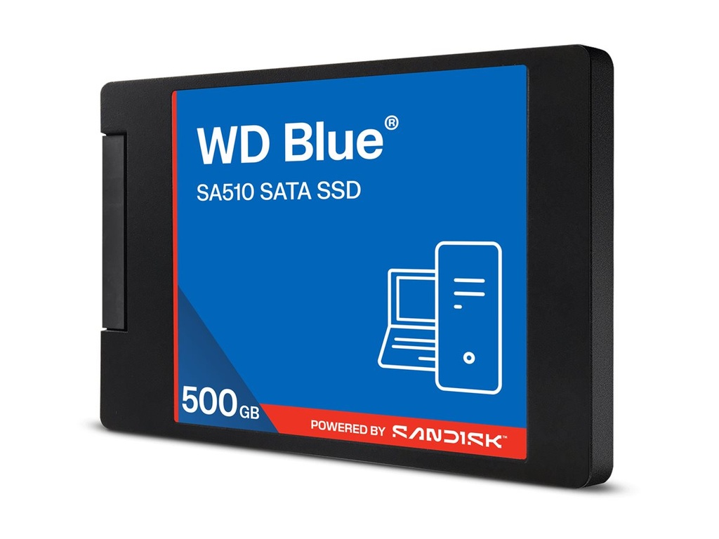 SanDisk WD Blue SA510 - SSD - 500 GB - intern - 2.5" (6.4 cm)