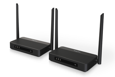 DIGITUS 4K Wireless HDMI KVM Extender Set, 100 m, 4K/60Hz