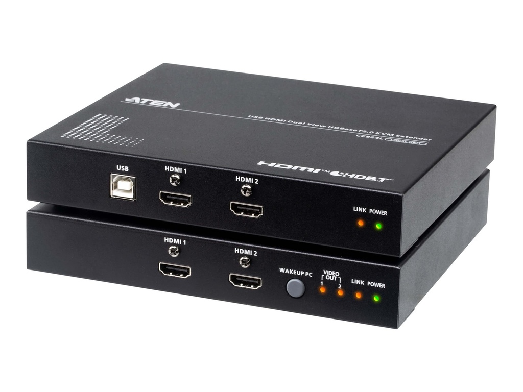 ATEN CE824 - KVM-Extender - HDBaseT 2.0, 1GbE