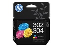 HP 302/304 - 2 ml - Farbe (Cyan, Magenta, Gelb)