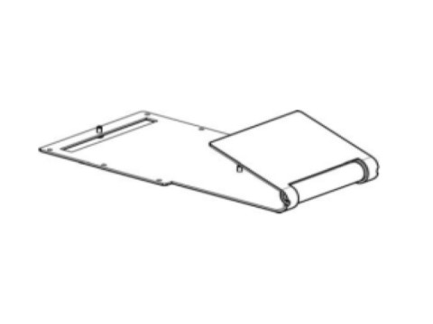 Zebra Adapterführung für Druckermedien - für