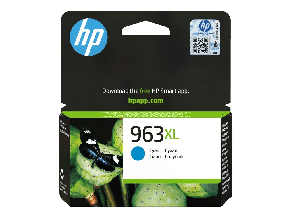 HP 963Xl High Yield Cyan Original - Original - Tintenpatrone