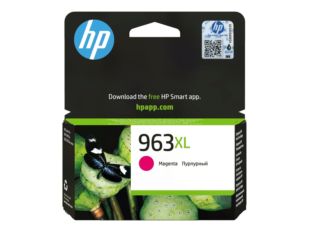 HP 963XL - 20.5 ml - Hohe Ergiebigkeit - Magenta