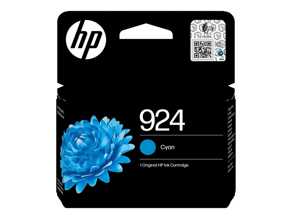[4K0U3NE#LS1] HP 924 - 6 ml - Cyan - original - Officejet