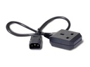 APC Stromkabel - IEC 60320 C14 zu BS 1363 (W)