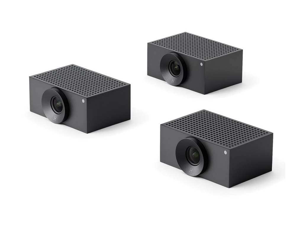 Jabra CAM Crew - Konferenzkamera - Farbe - 1920 x 1080 - feste Brennweite - USB 3.0 - Gleichstrom 5 V (Packung mit 3)