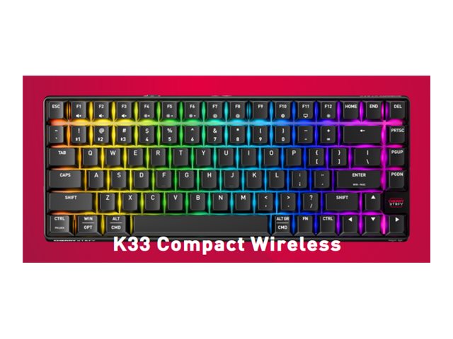 [G8D-24030PAAPN-2] Cherry XTRFY K33 G8D-2403 - Tastatur - 75% -