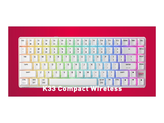 [G8D-24030PAAPN-0] Cherry XTRFY K33 G8D-2403 - Tastatur - 75% -