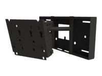 Peerless SP850-V2X2 - Befestigungskit (schwenkbare Wandhalterung) - für Flachbildschirm - schwarze Pulverbeschichtung - Bildschirmgröße: 81.3-165.1 cm (32"-65")