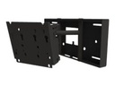Peerless SP850-V2X2 - Befestigungskit (schwenkbare Wandhalterung) - für Flachbildschirm - schwarze Pulverbeschichtung - Bildschirmgröße: 81.3-165.1 cm (32"-65")