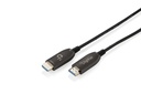 DIGITUS HDMI AOC Hybrid Glasfaserkabel, UHD 8K, 90 m