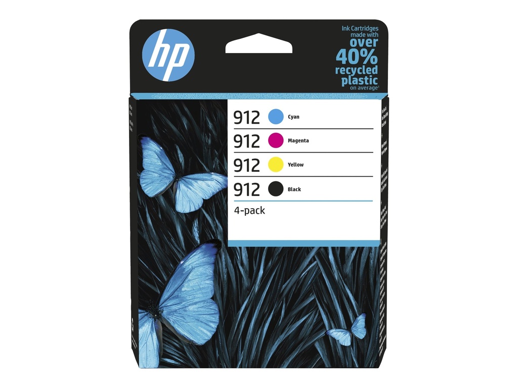 HP 912 Black/cyan/magenta/Yellow - Original - Tintenpatrone