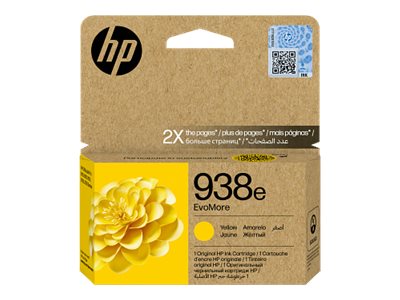 [4S6Y1PE#LS1] HP 938e EvoMore - 20 ml - Gelb - original - Officejet