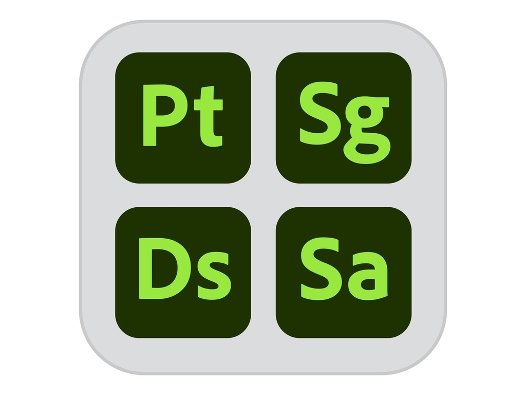 Adobe Substance 3D Collection for teams - Neue Lizenz - 100 Assets pro Monat - VIP Select - Stufe 2 (10-49)