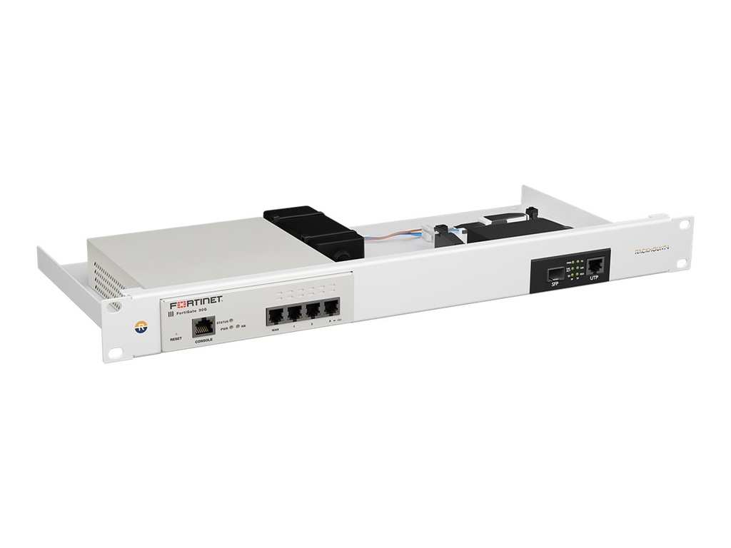 [RM-FR-T28MC] Rackmount.IT Rackmount FortiGate 30G w/Media Convert