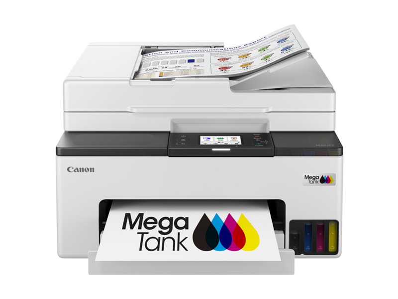 Canon MAXIFY GX2051 MegaTank - Multifunktionsdrucker - Farbe - Tintenstrahl - wiederbefüllbar - Legal (216 x 356 mm)