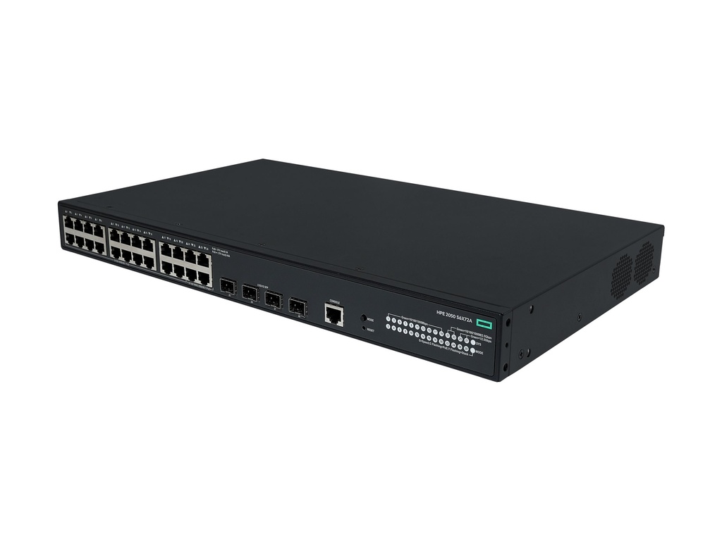 HPE Networking Comware 5050EI 20p 10/100/1000BT PoE+ 4p SmtRt 1/2.5GbE PoE++ 4p SFP 1G/2.5G - Switch - managed - 20 x 10/100/1000Base-T (PoE+)