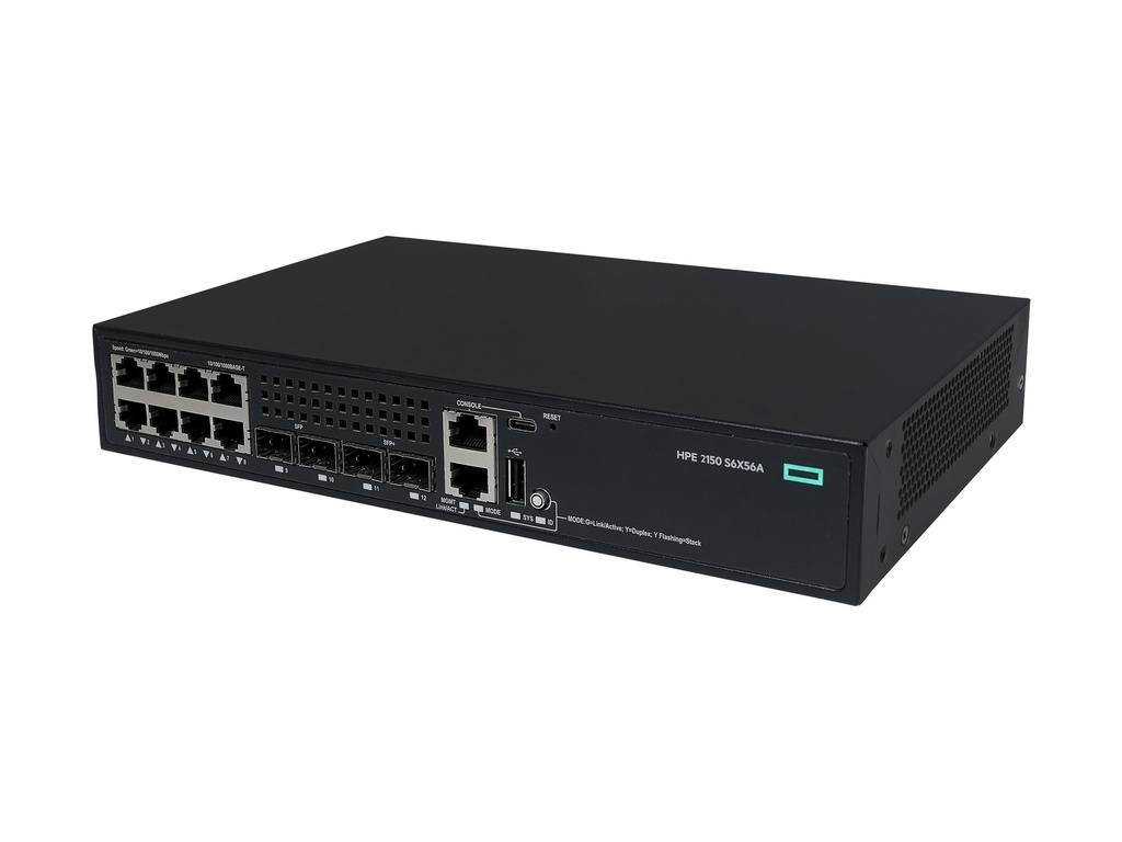 [S6X56A] HPE Networking Comware 5150L 8p 10M/100M/1G 2p SFP 1G 2p SFP+ 1G/10G Switch