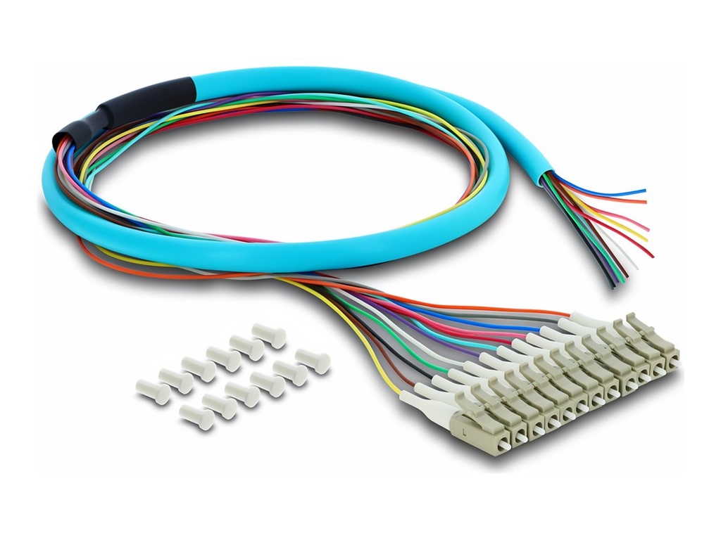 Delock Fan-out-Kabel - LC/UPC Multi-Modus (M)