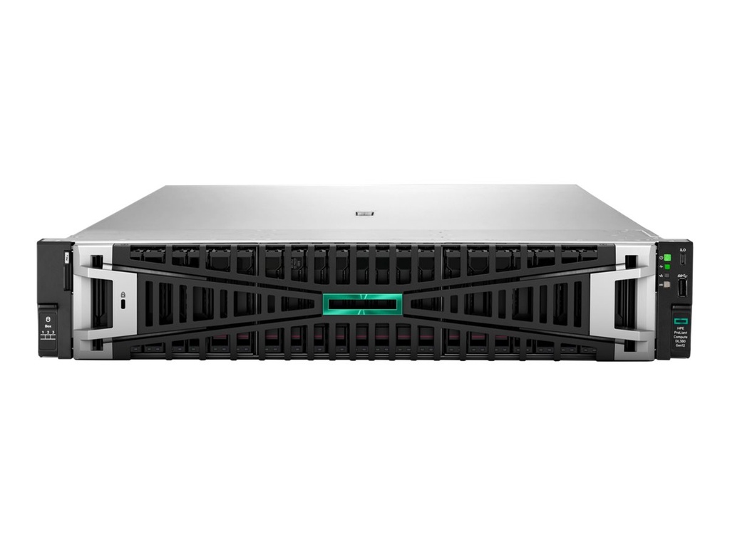HPE ProLiant Compute DL380 Gen12 - Server - Rack-Montage - 2U - 1-Weg - 1 x Xeon 6505P / 2.2 GHz - RAM 128 GB - Hot-Swap 6.4 cm (2.5")