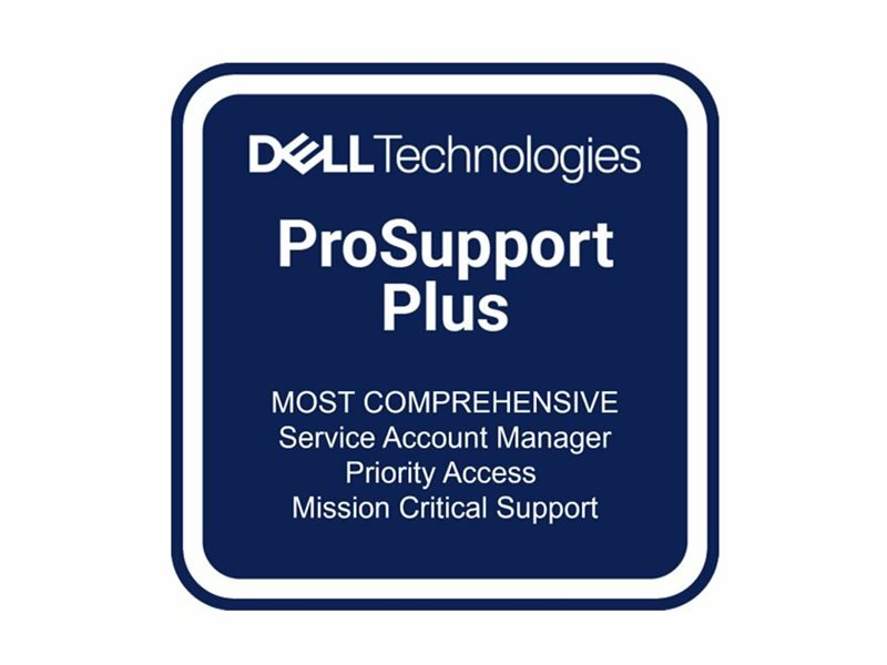 Dell Erweiterung von 3 Jahre Next Business Day auf 3 Jahre ProSupport Plus 4H - Serviceerweiterung - Arbeitszeit und Ersatzteile (für Server)