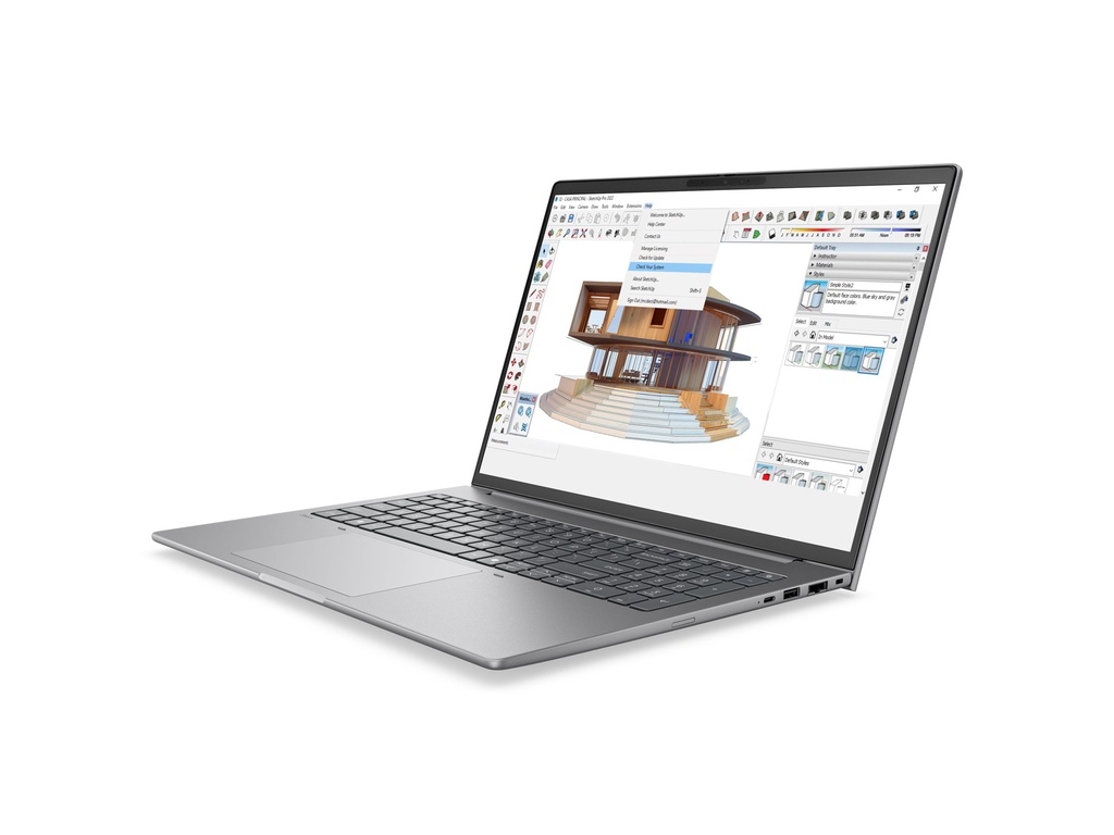 HP ZBook 8 G2a Mobile Workstation - AMD Ryzen AI 7 PRO 450 - Win 11 Pro - Radeon 840M - 32 GB RAM - 1 TB SSD NVMe - 40.6 cm (16")