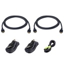 ATEN Secure KVM cable kit 2x Ultra High Speed HDMI Cable - Kabel-/Adapterset - Digital/Daten