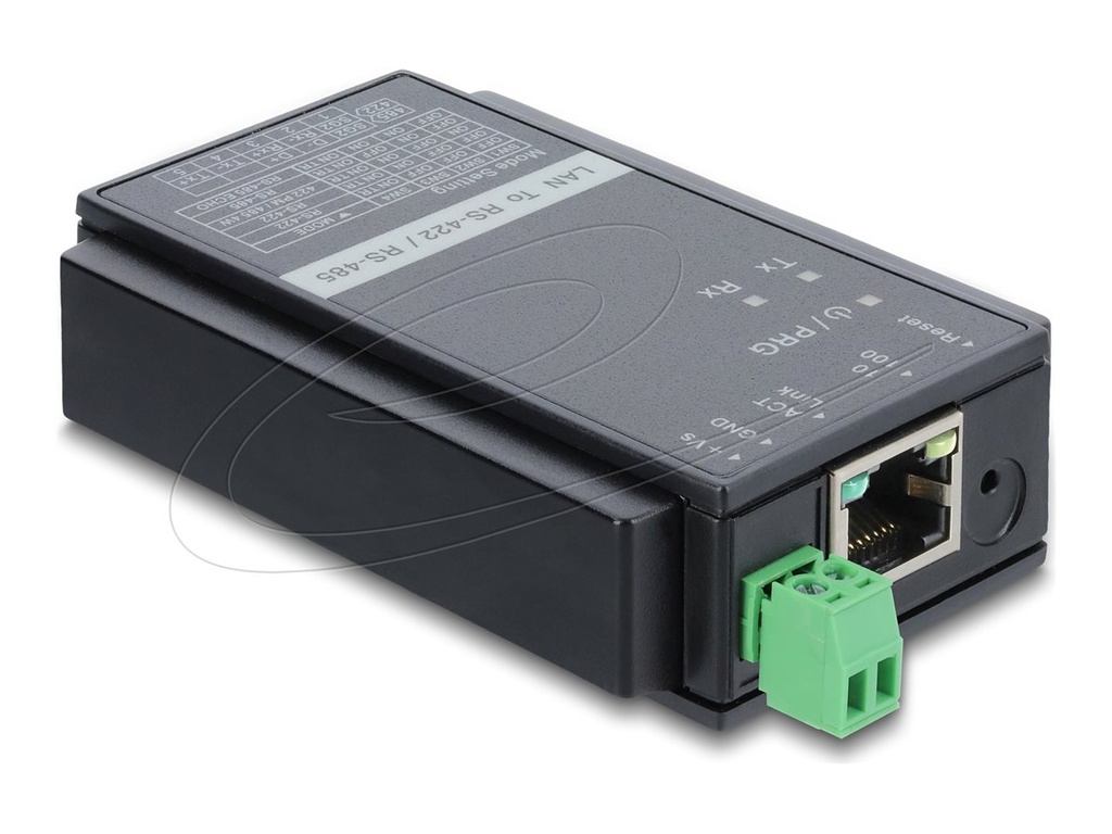 [63003] Delock Serieller Adapter - RS-422/485 - RS-422/485 x 1 + 10/100 Ethernet x 1