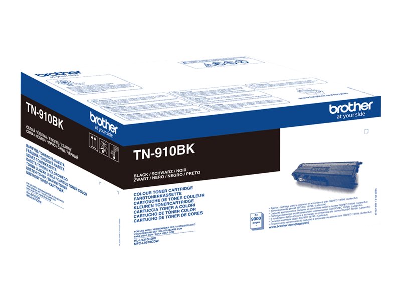 [TN910BKP] Brother TN910BK - Schwarz - original - Tonerpatrone