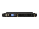 Eaton G4 - Stromverteilungseinheit (Rack - einbaufähig) - gemessener Eingang - Wechselstrom 100-240 V - 3.7 watt - 1-phasig - Ethernet 10/100/1000, serial - Eingabe, Eingang IEC 60320 C20 16A - Ausgangsanschlüsse: 8 (4 x IEC 60320 C13, 4 x IEC 60320 C39)