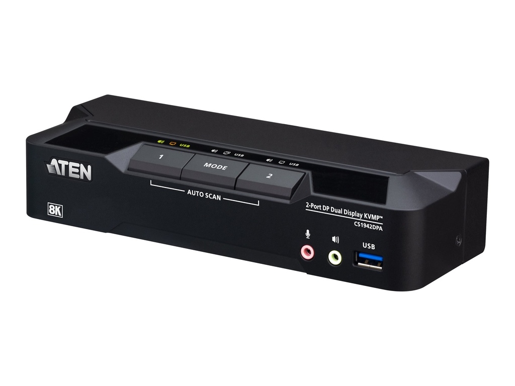 [CS1942DPA] ATEN CS1942DPA - KVM-/Audio-/USB-Switch - 4 x KVM/Audio/USB