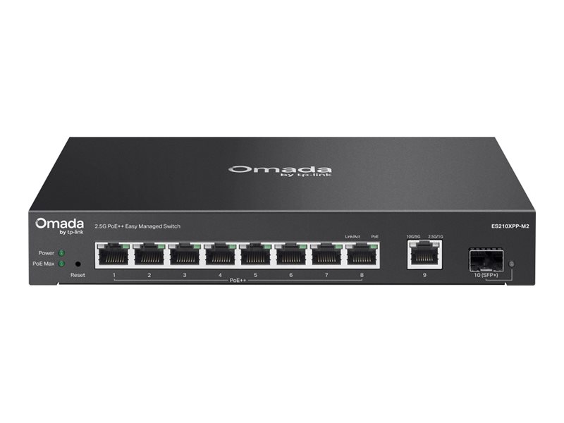 [ES210XPP-M2] TP-LINK Omada ES210XPP-M2 V1 - Switch - managed - 8 x 2.5GBase-T (PoE ++)