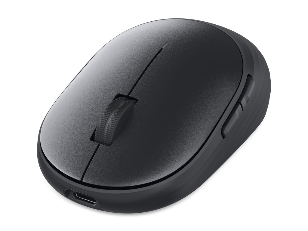 [MS746-BLK-EMEA] Dell Pro 7 MS746 - Maus - wiederaufladbar, kompakt - rechts- und linkshändig - optisch - 5 Tasten - kabellos - 2.4 GHz, Bluetooth - kabelloser Empfänger (USB)