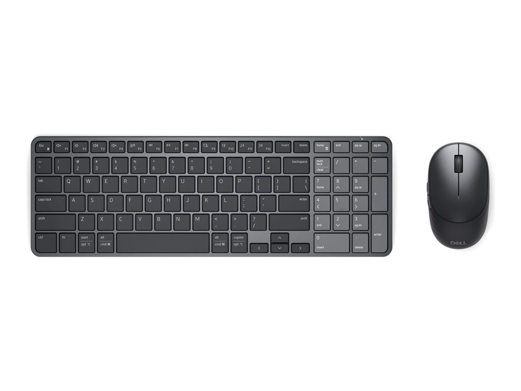 [KM746-BLK-GER] Dell Pro 7 KM746 - Tastatur-und-Maus-Set - wiederaufladbar
