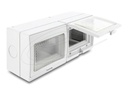 Delock Easy 45 - socket-outlet housing - surface-mounted housing, IP55, waterproof