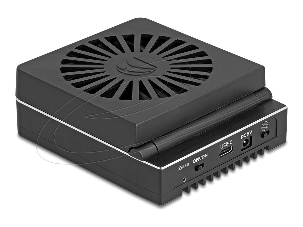 [64352] Delock SSD-Dockingstation - 20 Gbps, with clone function and erase function mit Klon-Funktion Schächte: 4